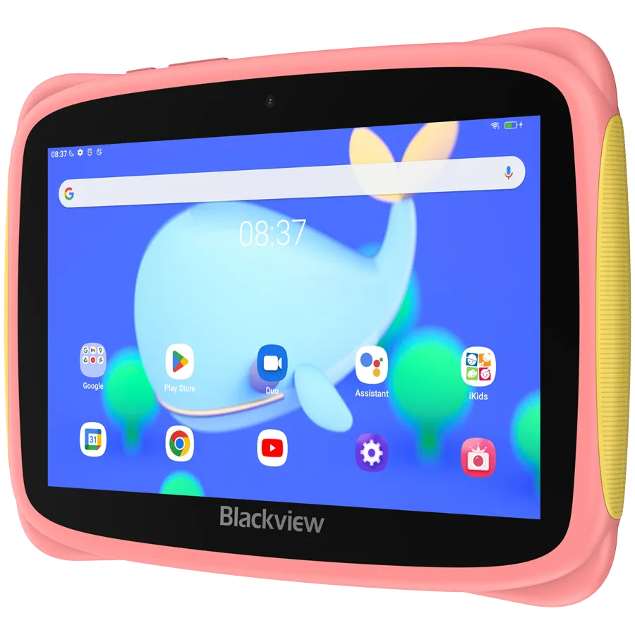 Таблет Blackview Tab 3 Kids, Pink, 7-inch HD 1024*600, 7731E Quad-core 1.3GHz, Front 0.3MP; Rear 2MP Camera, 2GB/32GB, 3280mAh battery, Doke 3.0 Go (Android 13), WiFi version, 802.11 b/g/n(2.4GHz), Bluetooth - Image 59