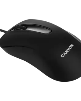Alternative view of Мишка за компютър CANYON mouse CM-2 Wired Black