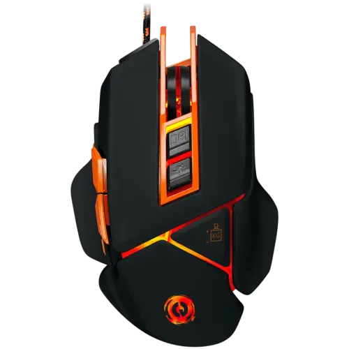 Геймърска мишка CANYON Optical gaming mouse adjustable DPI setting 800/1000/1200/1600/2400/3200/4800/6400 LED backlight