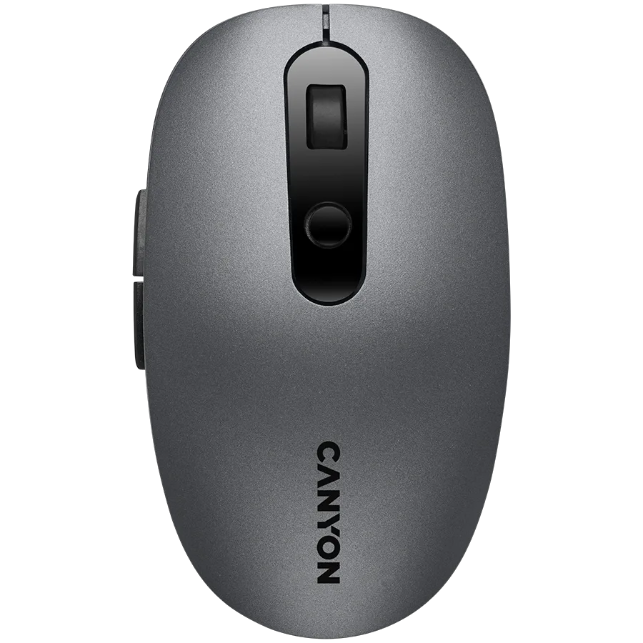 Безжична мишка CANYON MW-9 2 in 1 Wireless optical mouse with 6 buttons DPI 800/1000/1200/1500 2 mode(BT/ 2.4GHz) Batter