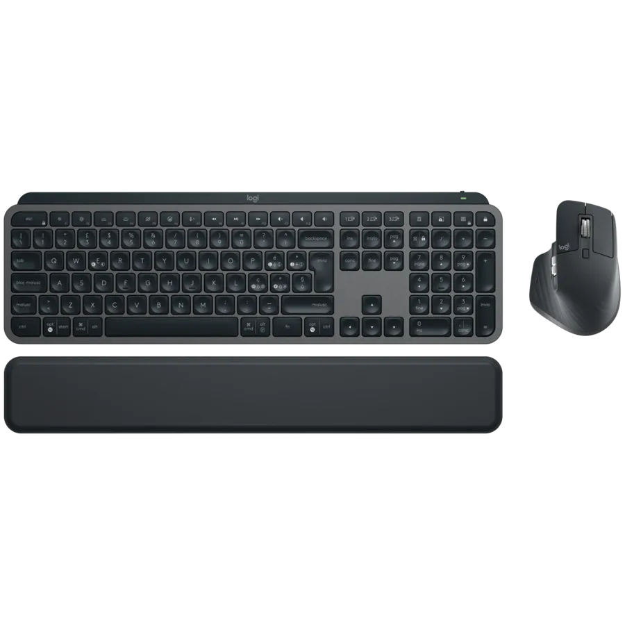 Клавиатура LOGITECH MX KEYS COMBO for BusinessGen2 - GRAPHITE - UK - BT- INTNL-973