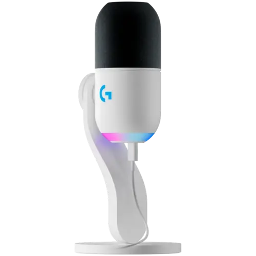Геймърски микрофон LOGITECH G Yeti GX RGB Gaming Microphone - LIGHTSYNC - OFF WHITE -