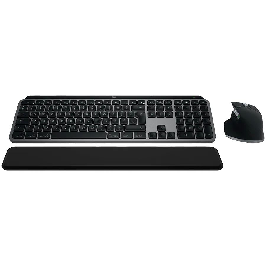 Клавиатура LOGITECH MX Keys S Combo for Mac - SPACE GREY - US INTL - BT - EMEA28-935