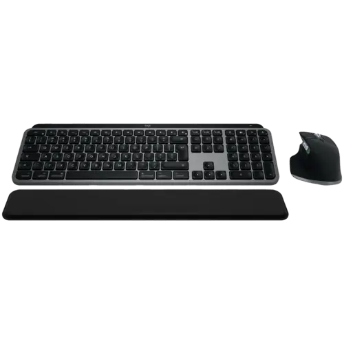 Клавиатура LOGITECH MX Keys S Combo for Mac - SPACE GREY - US INTL - BT - EMEA28-935