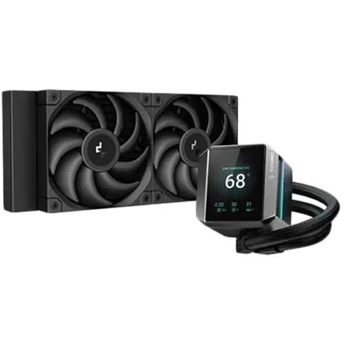 Охладител за процесор Охладител DeepCool MYSTIQUE 240 360mm CPU Liquid Cooler 2x120mm ARGB PWM Fans Addressable RGB LED