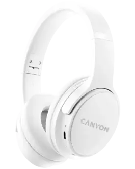 Bluetooth слушалки CANYON headset OnRiff 4 White