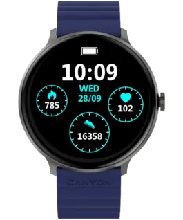 Смарт часовник CANYON smart watch Jacky SW-69 Blue Yellow