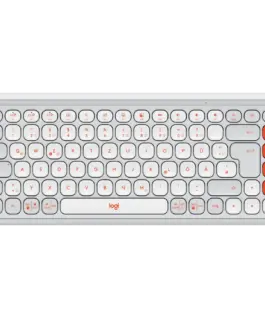 Клавиатура LOGITECH POP ICON KEYS - OFF WHITE - US INTL - BT - INTNL-973