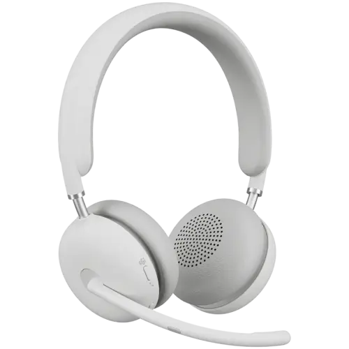 Система за бизнес комуникации LOGITECH HEADSET - Logitech Zone Wireless 2 UC - OFF-WHITETEAMS - 2.4GHZ/BT - NO