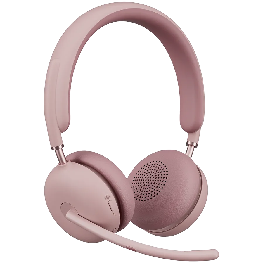 Система за бизнес комуникации LOGITECH HEADSET - Logitech Zone Wireless 2 UC - ROSE,TEAMS - 2.4GHZ/BT - NO STAND - Image 28