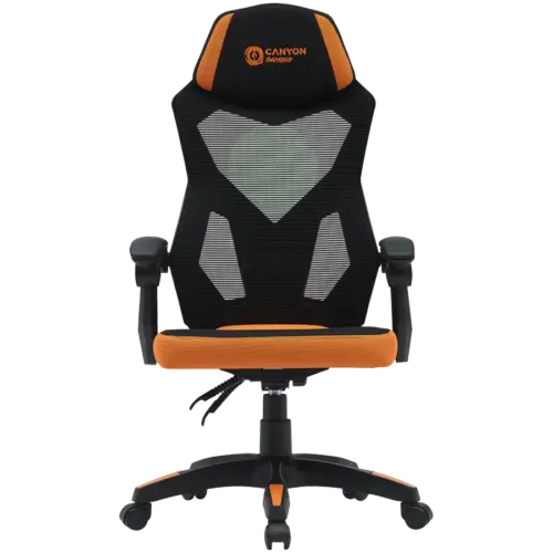 Геймърски стол CANYON gaming chair Wave MCH02 Mesh Black Orange