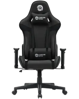Геймърски стол CANYON gaming chair Crest FCH01 Fabric Grey