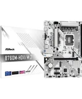 Дънна платка ASROCK B760M-HDV/M.2 mATX LGA1700 DDR5