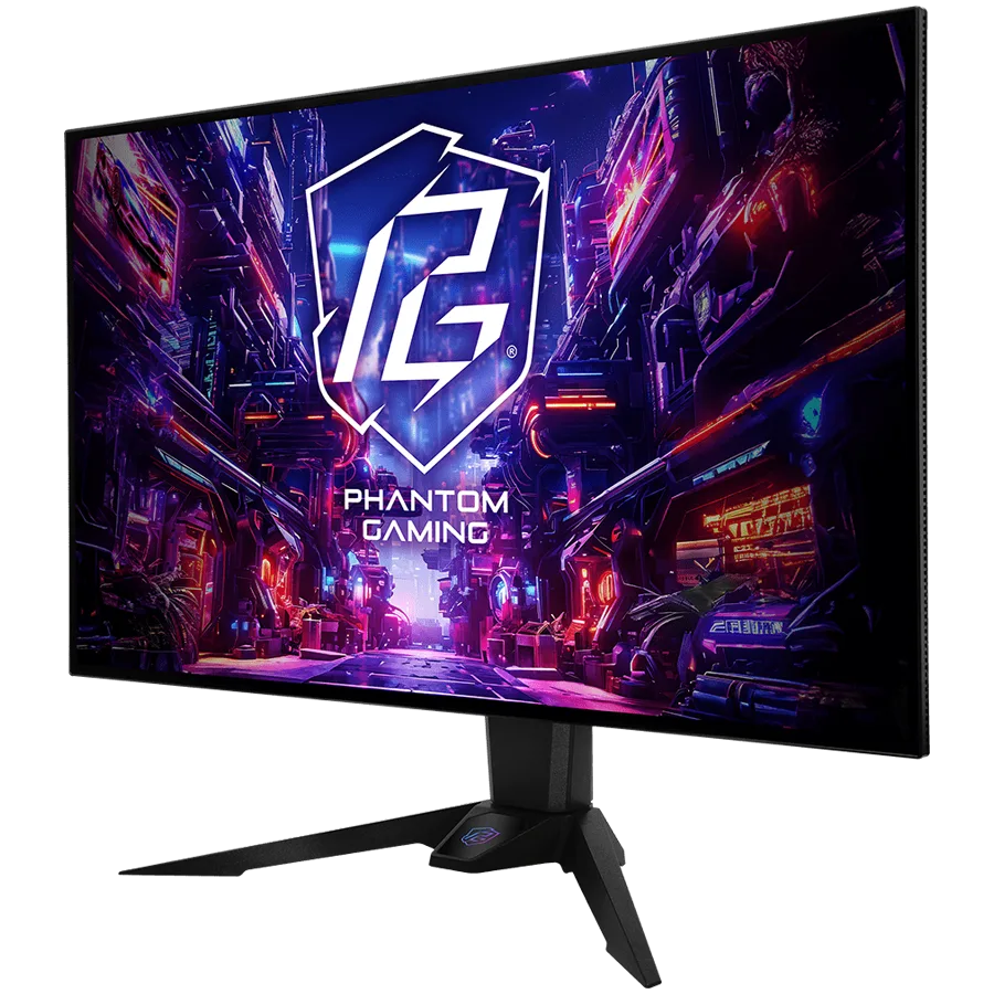 Монитор Asrock Gaming Monitor, 31.5" 4K (3840x 2160) OLED, AG, 240/480 Hz, 132% sRGB, 16:9, 1 500 000:1, 178/178, 0.03 ms, High, Swivel and Tilt adjustment, 2x 5W Speakers, 2x HDMI 2.0, 2x DP 1.2, 4x USB 3.2, 1x USB-C, 1x Audio (3.5mm), Wi-Fi antenna - Image 50