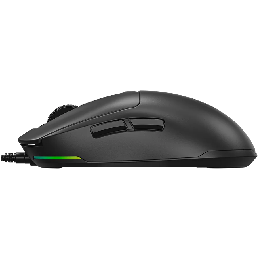 Геймърска мишка LORGAR MSA10, Ultralight Wired Gaming Mouse Advanced, black - Image 60