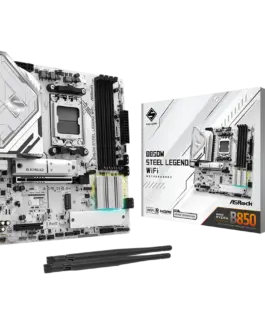 Дънна платка ASROCK B850M Steel Legend WiFi mATX AM5 DDR5