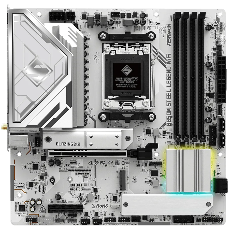 Дънна платка ASROCK B850M Steel Legend WiFi mATX AM5 DDR5 - Image 20
