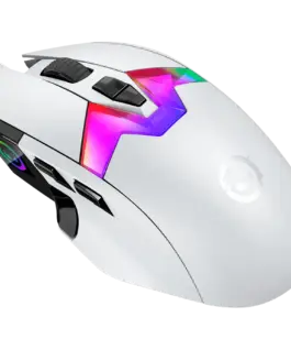 Alternative view of Геймърска мишка LORGAR MSP80, 8000 Hz Gaming Mouse Pro, White