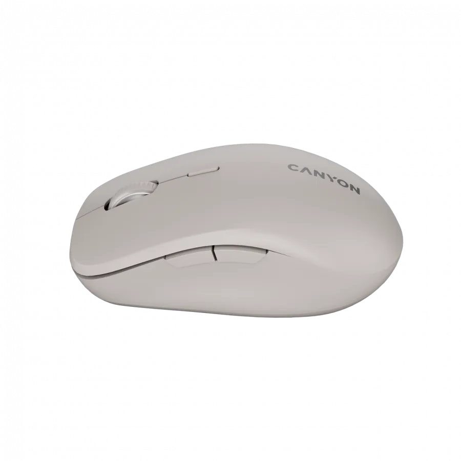 Безжична мишка CANYON mouse MW-12 Dual band Wireless Beige - Image 10