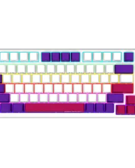 Геймърска клавиатура LORGAR KBP7075W Wireless 75% Mechanical Gaming Keyboard Pro White EN
