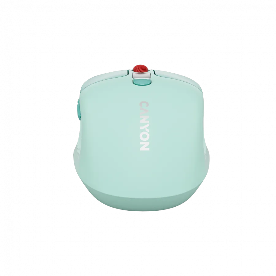 Безжична мишка CANYON mouse MW-26 LCD Silent Dual Mode Wireless Green - Image 5