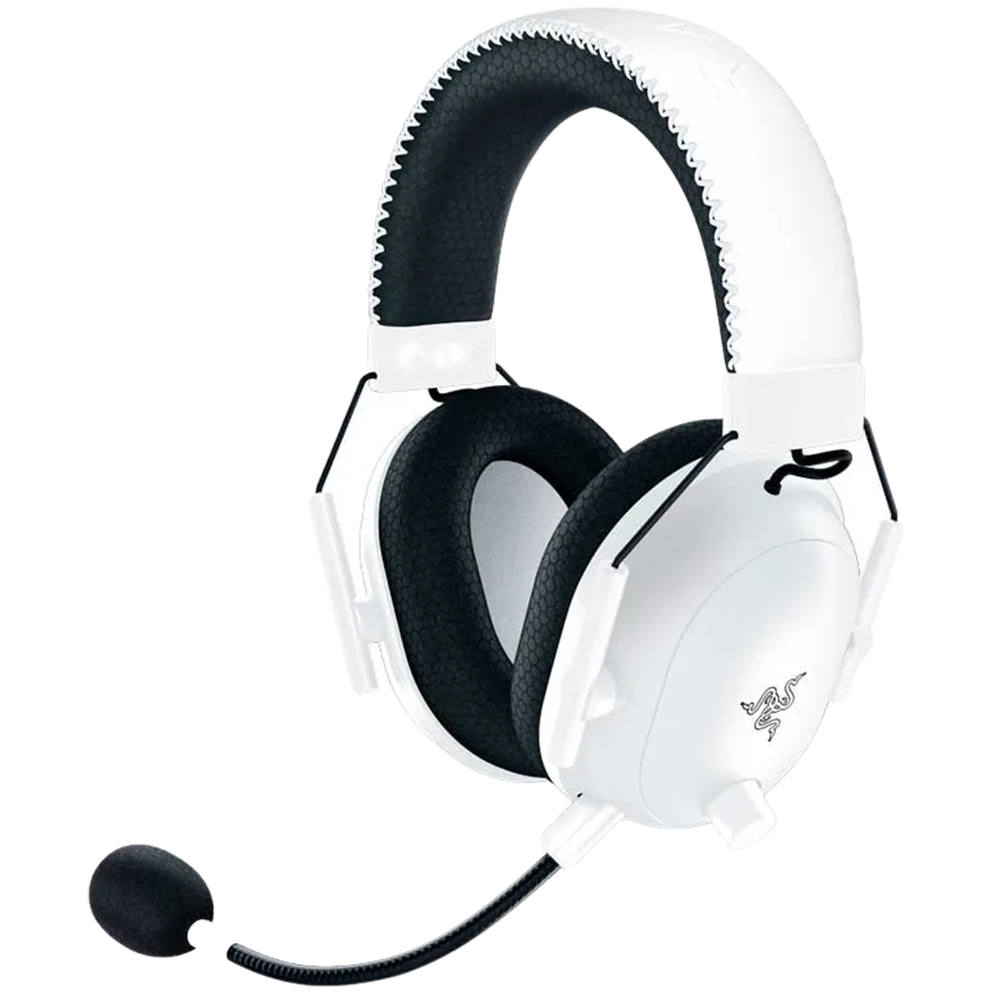 Геймърски слушалки RAZER BlackShark V2 HyperSpeed Gaming Headset - White Edition