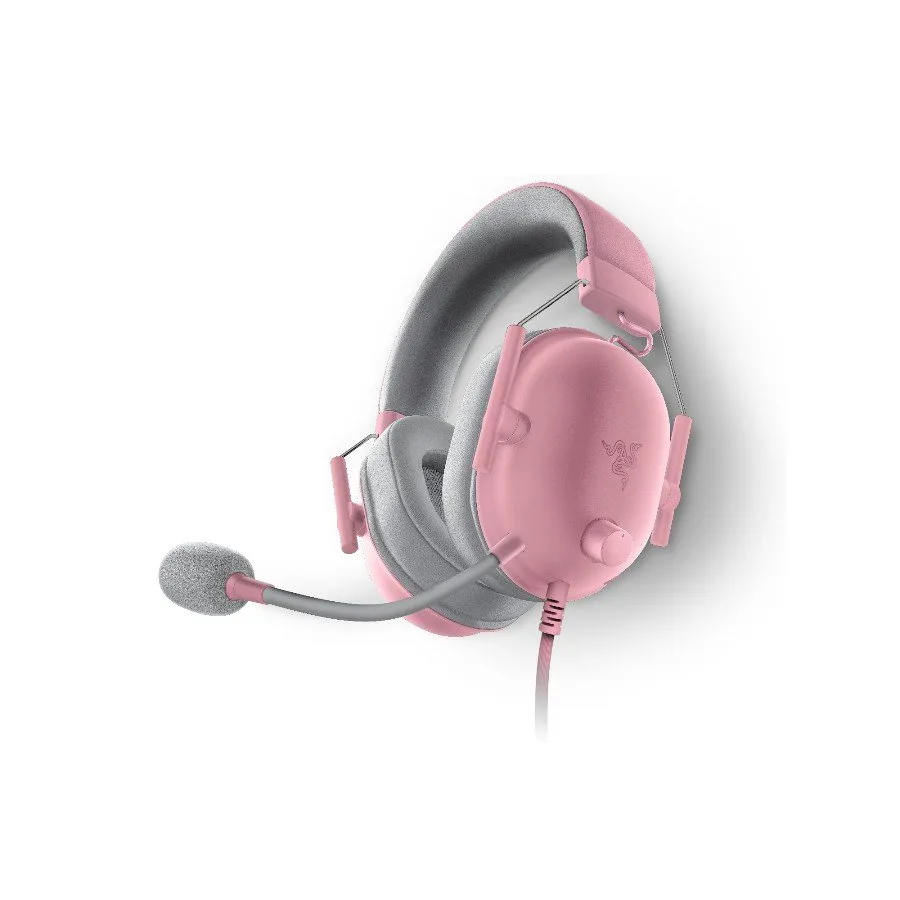 Геймърски слушалки Razer BlackShark V2 X - Quartz, Gaming Headset, HyperClear Cardioid Mic, 50 mm TriForce Drivers, Advanced Passive Noise Cancellation, Breathable Memory Foam Cushions, HyperClear Cardioid Mic, 7.1 Surround Sound, 3.5mm - Image 62