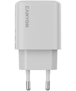 Alternative view of Зарядно за мобилен телефон CANYON charger OnCharge 250 25W 1xPD EU White