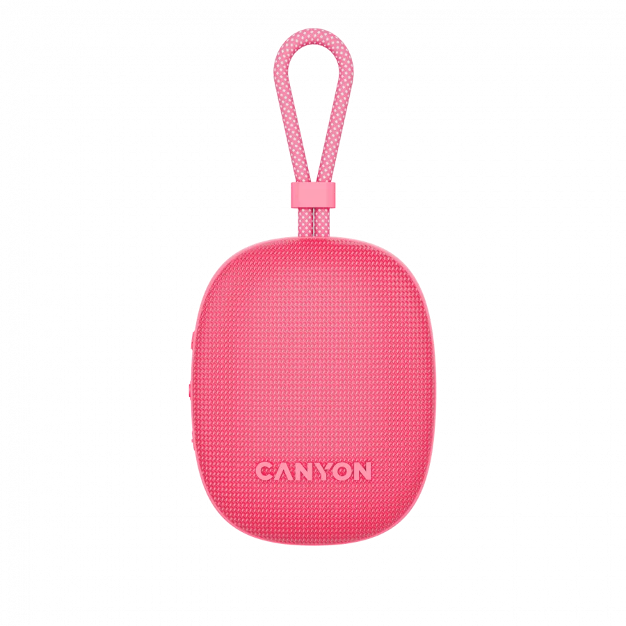 Тонколона за телефон CANYON speaker OnMove 12 IPX7 TWS 5W Pink