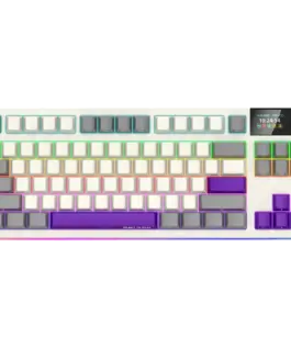 Геймърска клавиатура LORGAR KBP70TKLW Wireless TKL Mechanical Gaming Keyboard Pro Beige EN