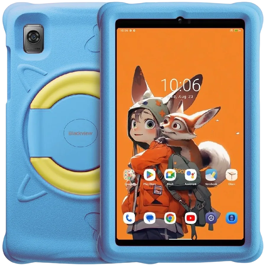 Таблет Blackview Tab 60 Pro Kids WiFi+4G 10.1-inch HD IPS 800x1280 T606 Octa-core 1.6GHz 4GB/128GB 7700mAh Charger Inclu