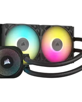 Охладител за процесор Охладител CORSAIR iCUE LINK TITAN 240 RX RGB AIO 240mm Radiator Liquid CPU