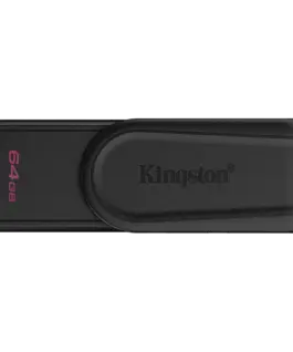 USB памет Kingston 64GB Portable USB 3.2 Gen 1 DataTraveler Exodia S (Black/Black)