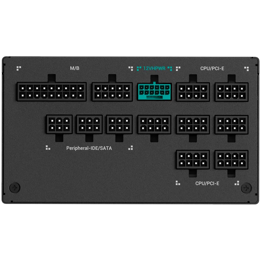 Захранване за компютър DeepCool PX1000-P, 1000W, 80 Plus PLATINUM, Fully Modular, Flat Black Cables, 135mm FDB Fan, Fluid Dynamic Bearing, 150x160x86mm (W x L x H), ATX 3.0, OPP/OVP/SCP/OTP/OCP/UVP/NLO/SIP, 12Y, R-PXA00P-FC0B-EU - Image 75