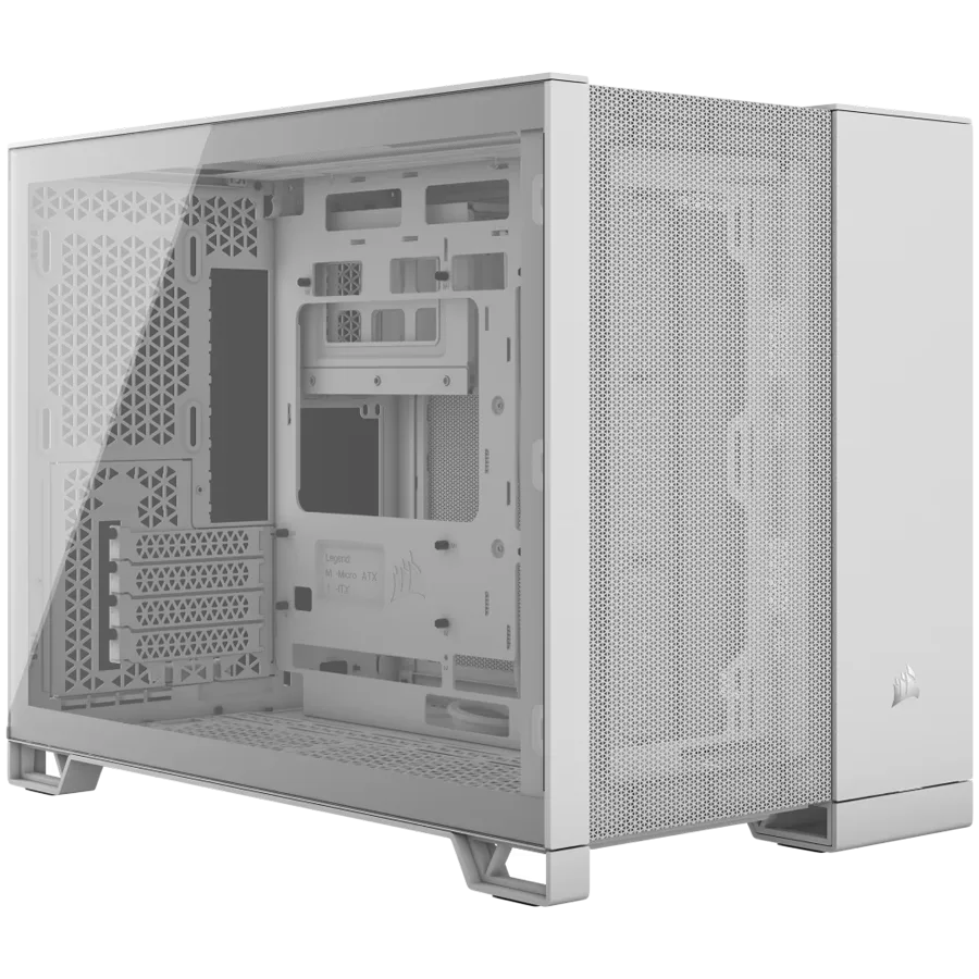 Кутия за компютър Corsair 2500D Airflow Tempered Glass Mid-Tower, White - Image 46