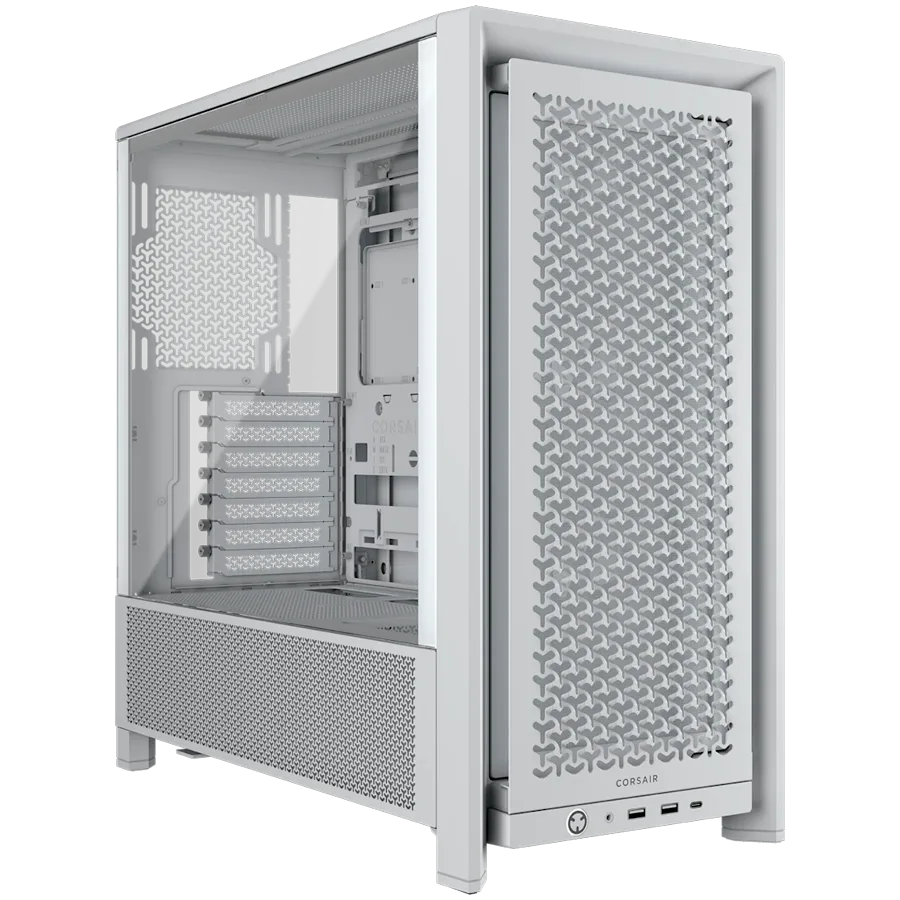 Кутия за компютър Corsair FRAME 4000D RS Mid-Tower White