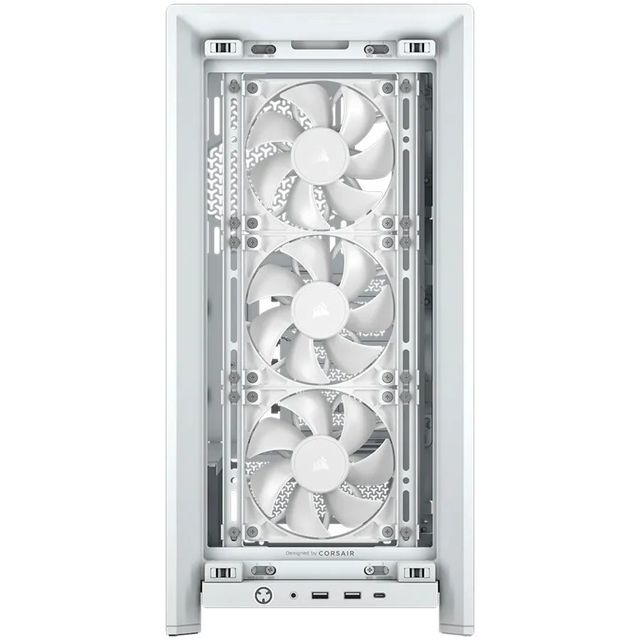 Кутия за компютър Corsair FRAME 4000D RS Mid-Tower, White - Image 24