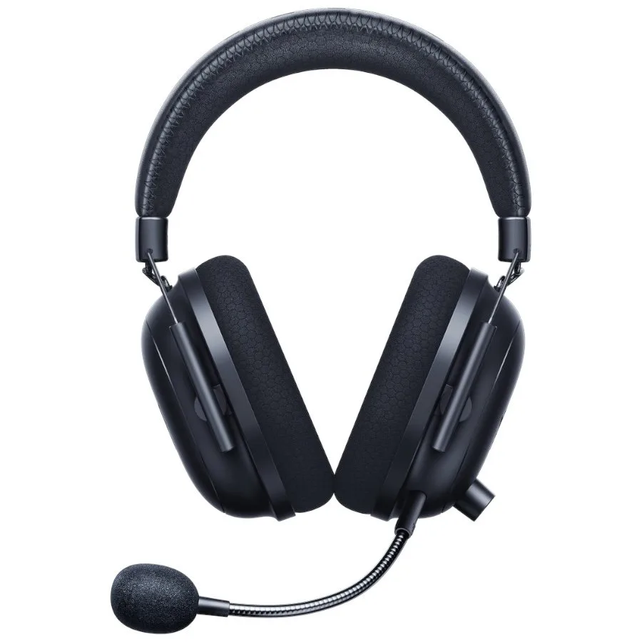 Геймърски слушалки BlackShark V2 Pro (2023) - Black, Wireless Gaming Headset, Razer TriForce Titanium Driver 50 mm, Oval Ear Cushions, Detachable Super Wideband microphone, THX Spatial Audio, Type A Wireless (2.4 GHz), Bluetooth 5.2