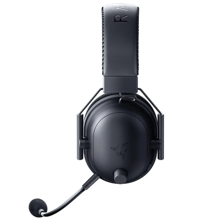 Геймърски слушалки BlackShark V2 Pro (2023) - Black, Wireless Gaming Headset, Razer TriForce Titanium Driver 50 mm, Oval Ear Cushions, Detachable Super Wideband microphone, THX Spatial Audio, Type A Wireless (2.4 GHz), Bluetooth 5.2 - Image 11