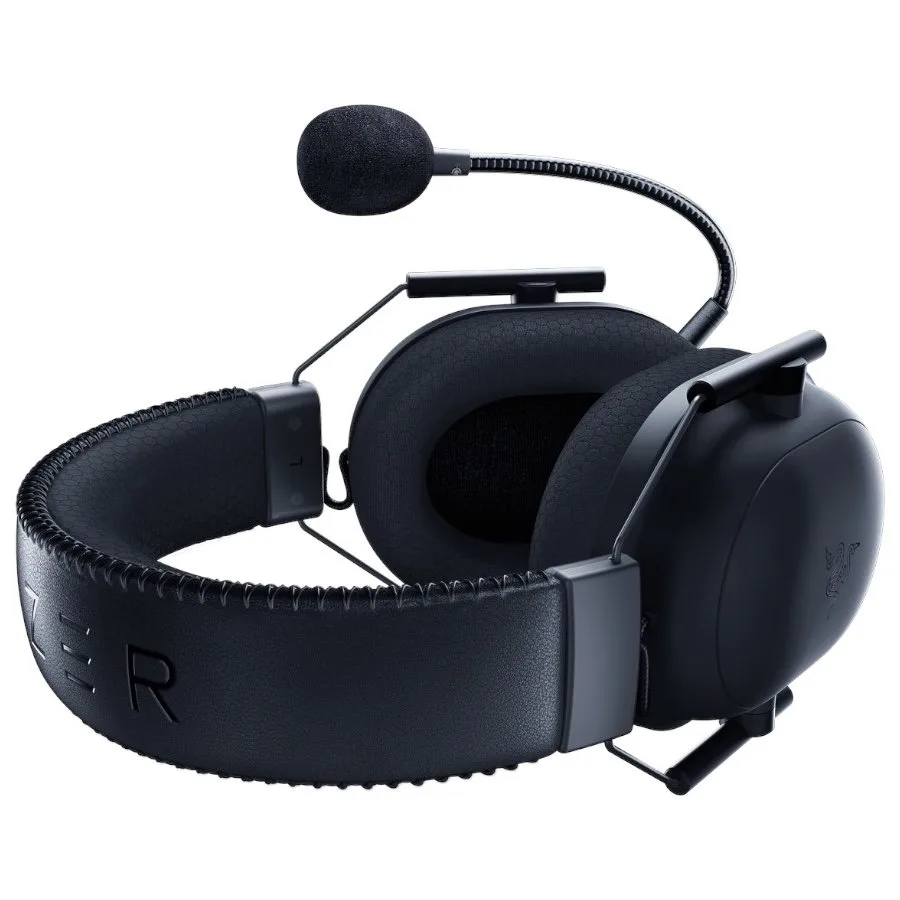 Геймърски слушалки BlackShark V2 Pro (2023) - Black, Wireless Gaming Headset, Razer TriForce Titanium Driver 50 mm, Oval Ear Cushions, Detachable Super Wideband microphone, THX Spatial Audio, Type A Wireless (2.4 GHz), Bluetooth 5.2 - Image 12