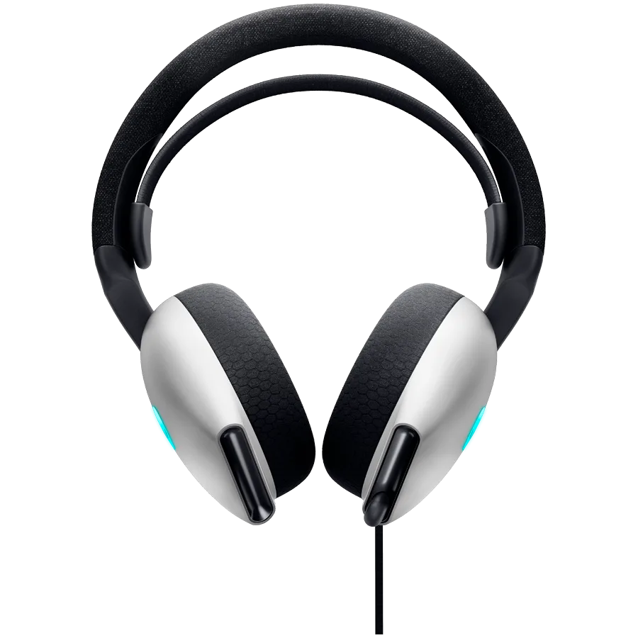 Геймърски слушалки Alienware Wired Gaming Headset - AW520H (Lunar Light)