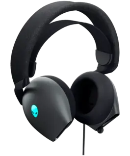 Alternative view of Геймърски слушалки Alienware Wired Gaming Headset - AW520H (Dark Side of the Moon)