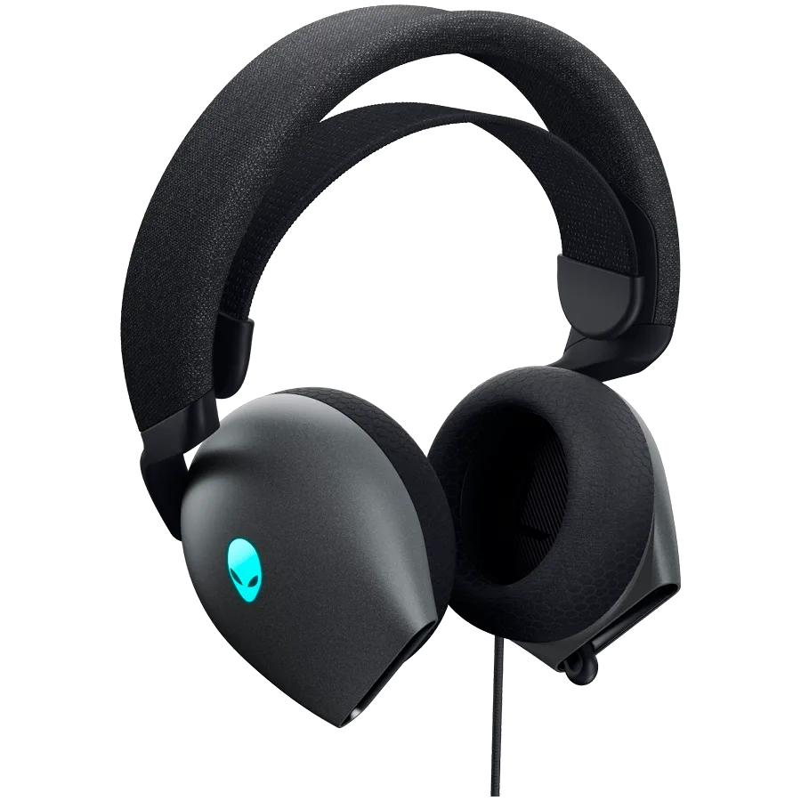 Геймърски слушалки Alienware Wired Gaming Headset - AW520H (Dark Side of the Moon) - Image 22
