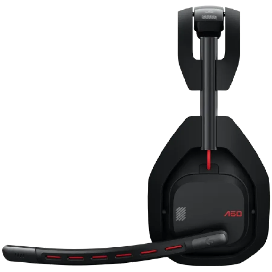 Геймърски слушалки LOGITECH Astro A50 LIGHTSPEED Wireless Gaming Headset + Base Station - BLACK - 2.4GHZ - PLUGC - EMEA28-935 - Image 5