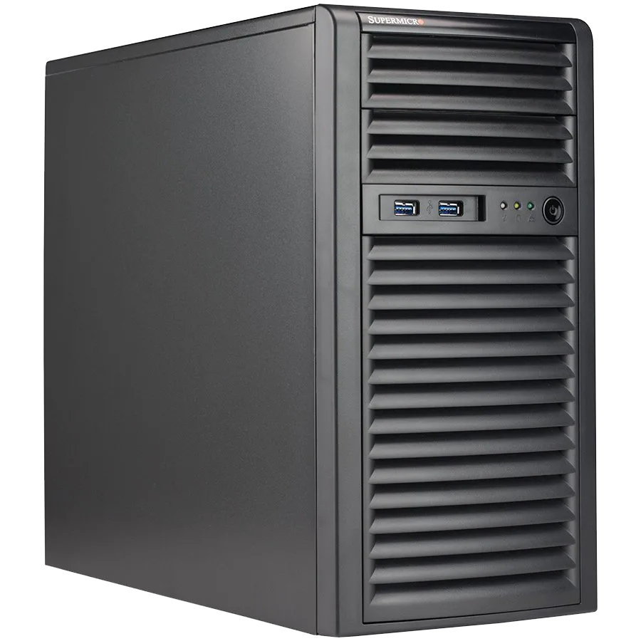 Кутия за сървър Supermicro CSE-731I-404B Mini-Tower Chassis 4 full-height & full-length expansion slot(s) 2 x 5.25" driv