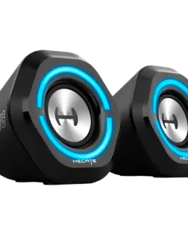 Alternative view of Тонколона Edifier G1000 2.0 Audio System, BT V5.3, USB, AUX, 2.5-inch Drivers, RGB Lighting, 5W (RMS), Black