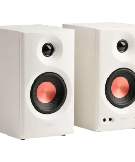 Alternative view of Тонколона Edifier MR3 Active Studio Monitors, BT V5.4, RCA, AUX, 1-inch Tweeters, 3.5-inch Drivers, 36W (RMS), Tone Control Dials, White