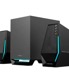 Тонколона Edifier G1500 MAX 2.1 Audio System BT V5.3 USB AUX 2.5-inch Drivers 4-inch Subwoofer RGB Lighting 30W (RMS)