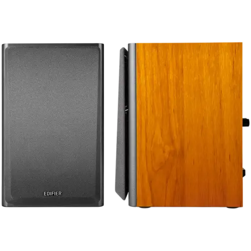 Alternative view of Тонколона Edifier R1000T4 2.0 Bookshelf Speakers, BT V5.0, RCA, 0.5-inch Tweeters, 4-inch Drivers, 24W (RMS), Control Buttons, Brown