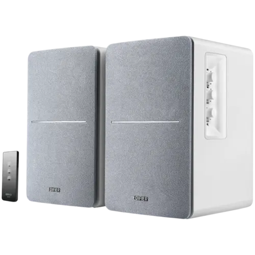Тонколона Edifier R1280T 2.0 Bookshelf Speakers RCA 0.5-inch Tweeters 4-inch Drivers 42W (RMS) Control Knobs and Remote